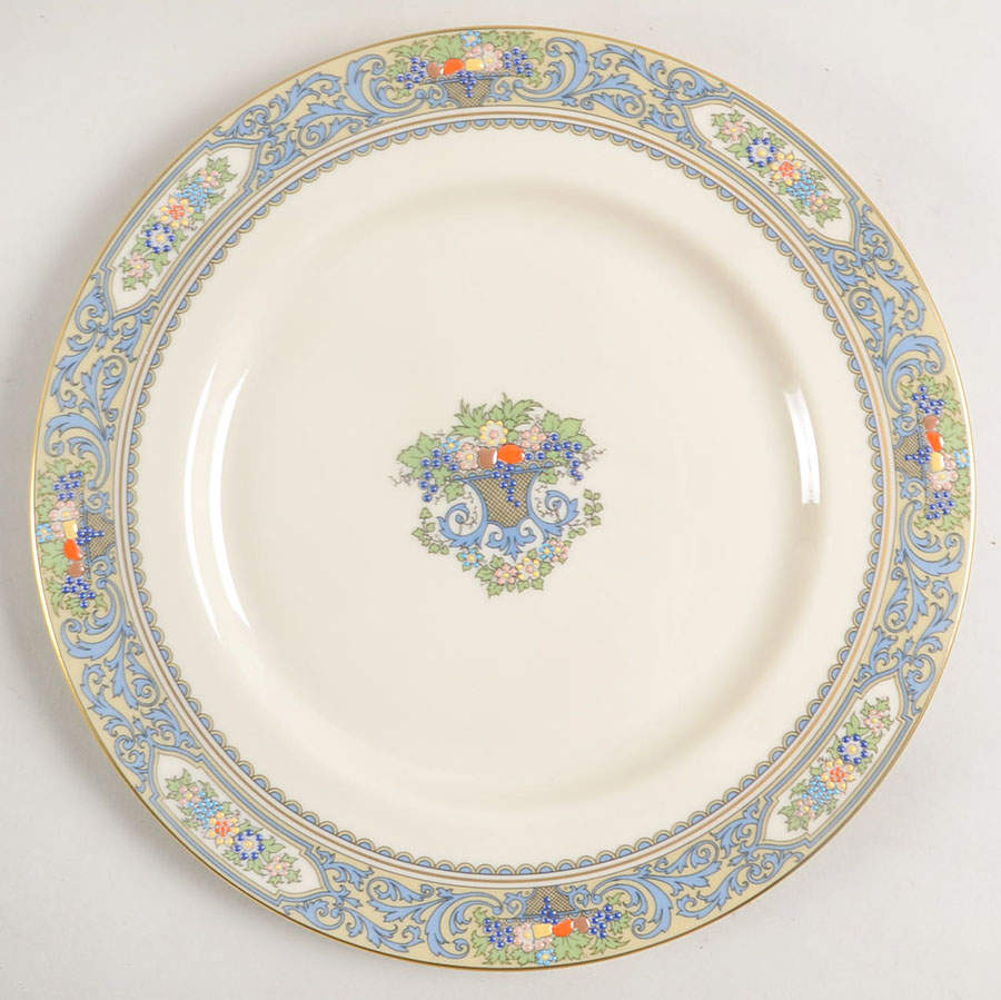 Autumn (Newer, Gold Backstamp) Millennium Dinner Plate by Lenox-1
