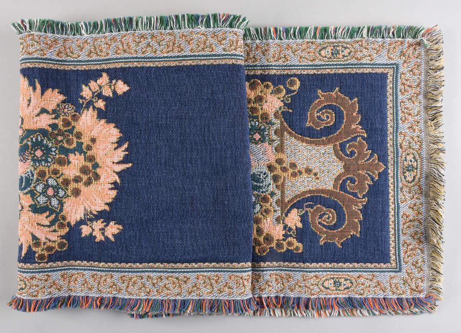 Autumn (Newer, Gold Backstamp) 13" x 65" Cloth Table Runner by Lenox-1