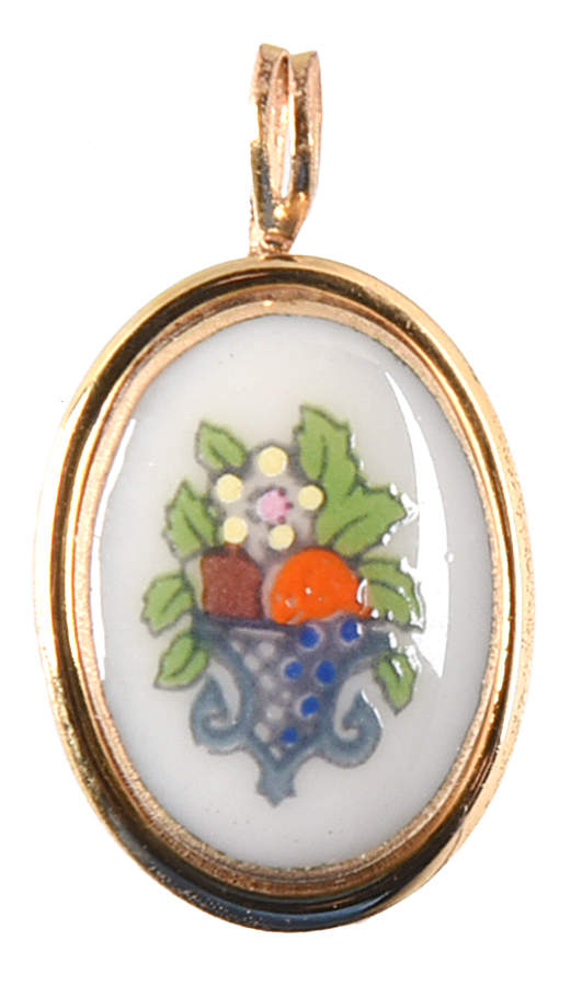 Autumn (Newer, Gold Backstamp) Pendant by Lenox-1
