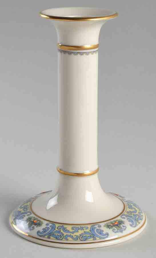 Autumn (Newer, Gold Backstamp) 6" Candlestick by Lenox-1