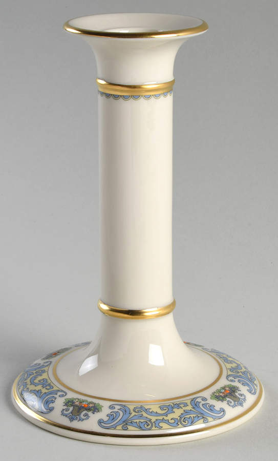 Autumn (Newer, Gold Backstamp) 6" Candlestick by Lenox-1