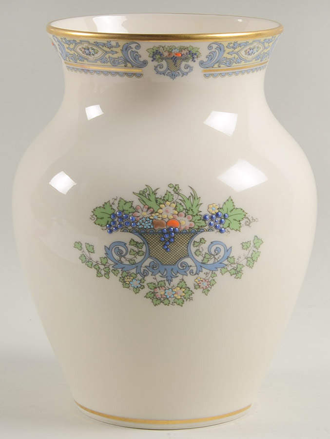 Autumn (Newer, Gold Backstamp) 8'' Vase by Lenox-1
