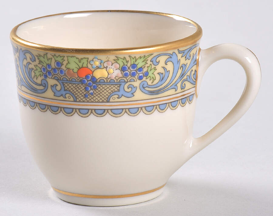 Autumn (Newer, Gold Backstamp) Flat Demitasse Cup by Lenox-1