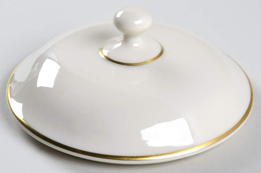 Autumn (Newer, Gold Backstamp) Lid for Large Candy Box by Lenox-1