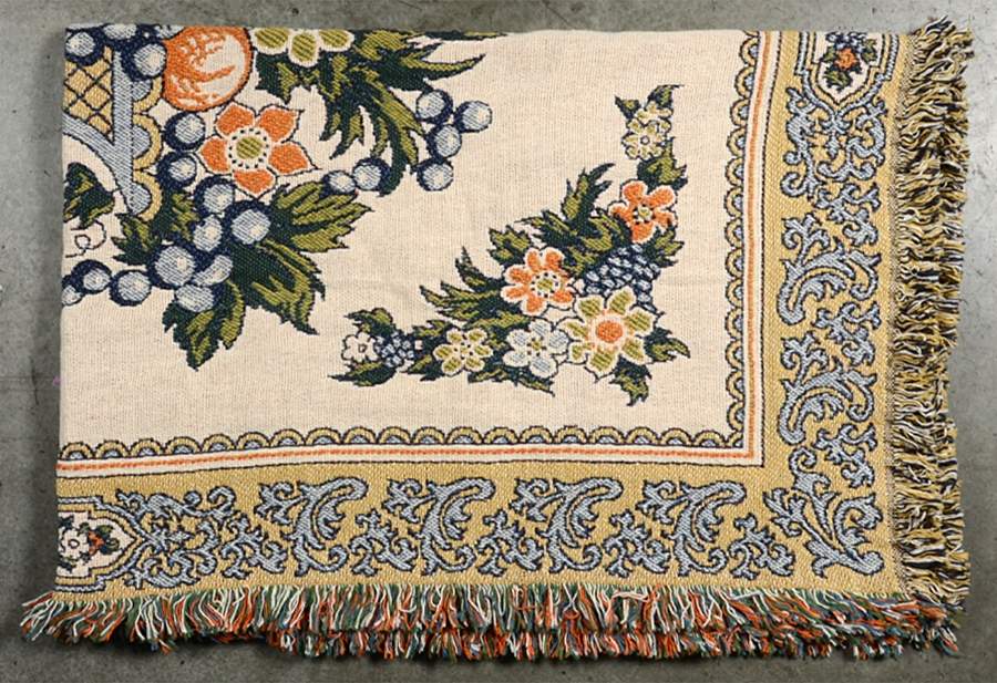 Autumn (Newer, Gold Backstamp) Tapestry Throw by Lenox-1