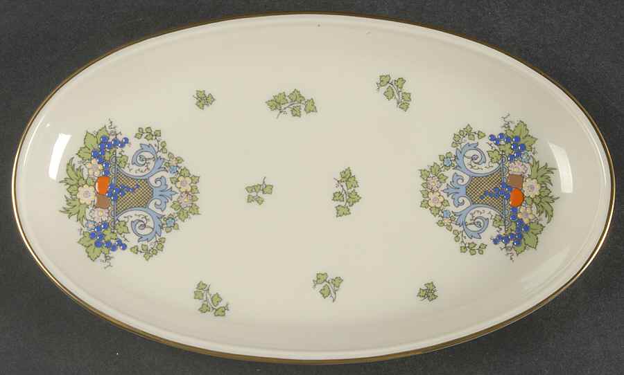 Autumn (Newer, Gold Backstamp) Candy Tray by Lenox-1
