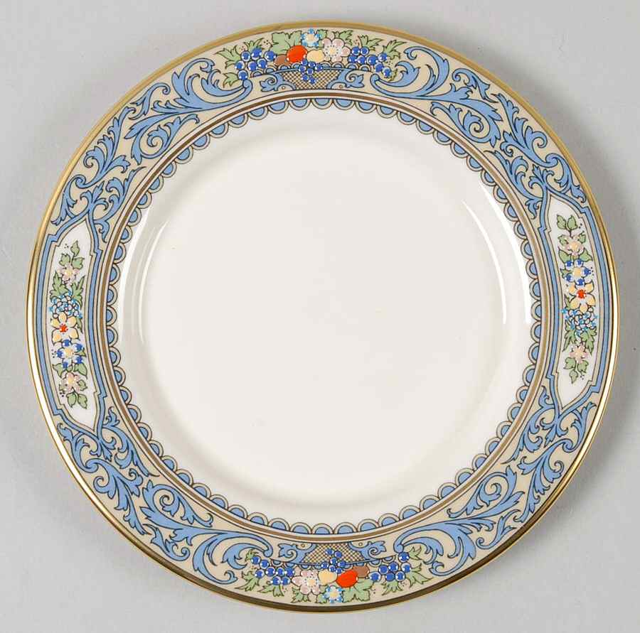 Autumn (Newer, Gold Backstamp) Tidbit Plate by Lenox-1