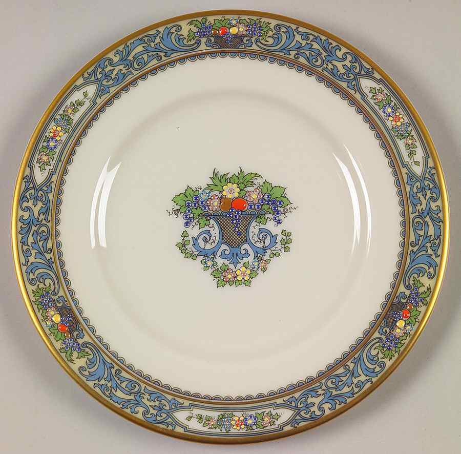 Autumn (Newer, Gold Backstamp) Bread & Butter Plate by Lenox-1