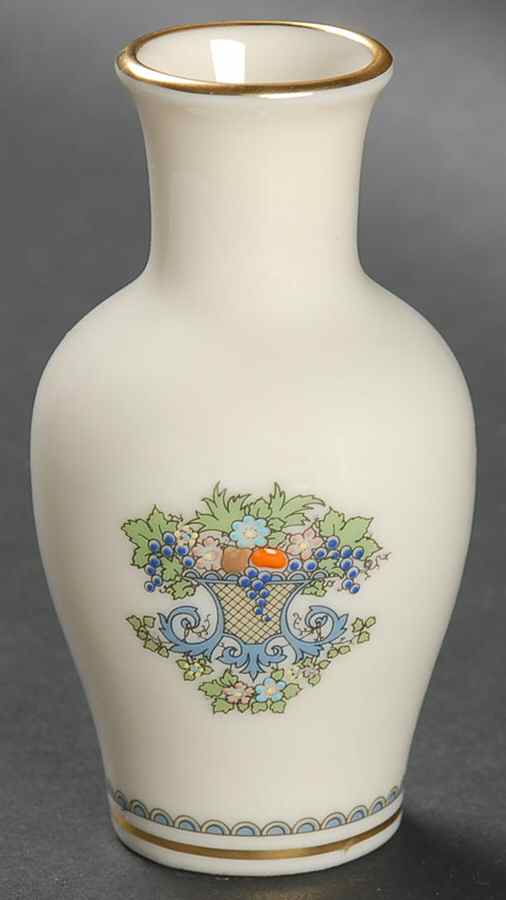 Autumn (Newer, Gold Backstamp) Mini Bud Vase by Lenox-1