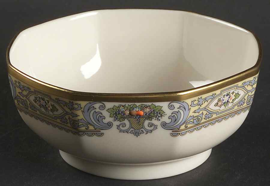 Autumn (Newer, Gold Backstamp) 5" Centennial Octagonal Vegetable Bowl by Lenox-1