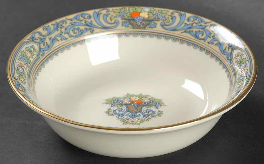 Autumn (Newer, Gold Backstamp) Individual Salad/Dessert/Fruit Bowl by Lenox-1