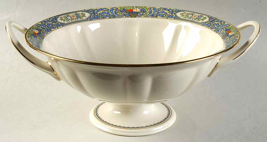 Autumn (Newer, Gold Backstamp) Autumn Bowl by Lenox-1