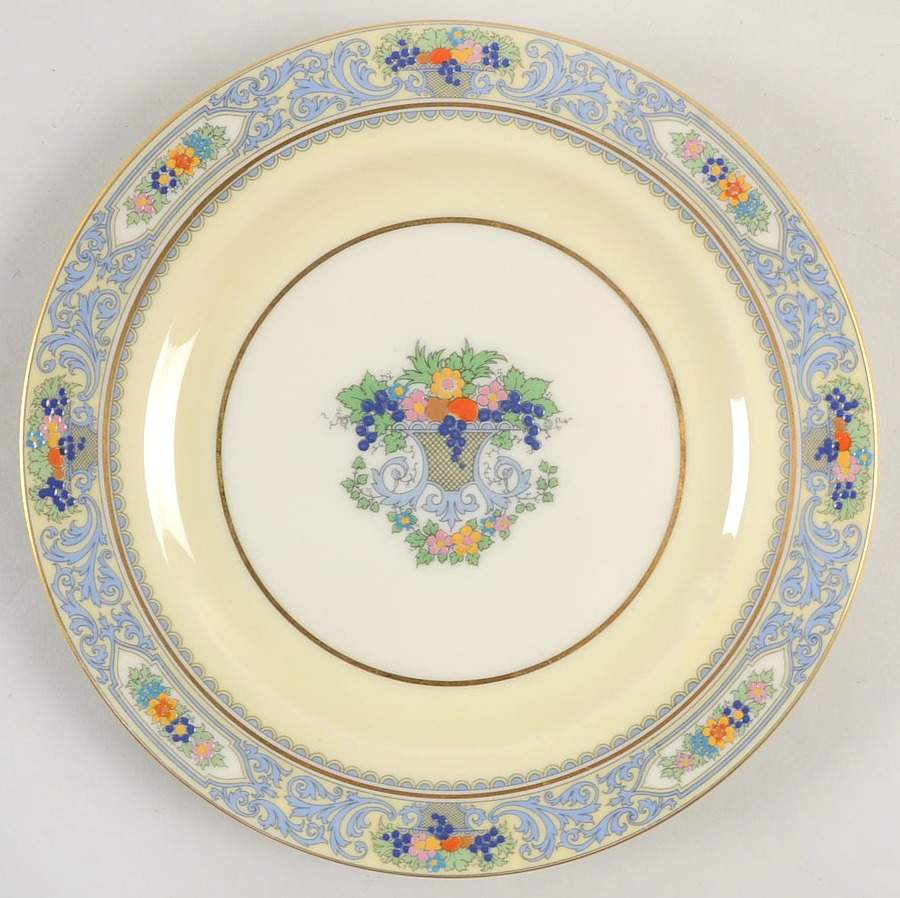 The Autumn (Black Or Green Stamp) Salad Plate by Lenox-1