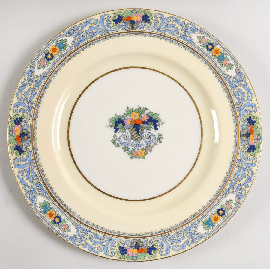 The Autumn (Black Or Green Stamp) Dinner Plate by Lenox-1