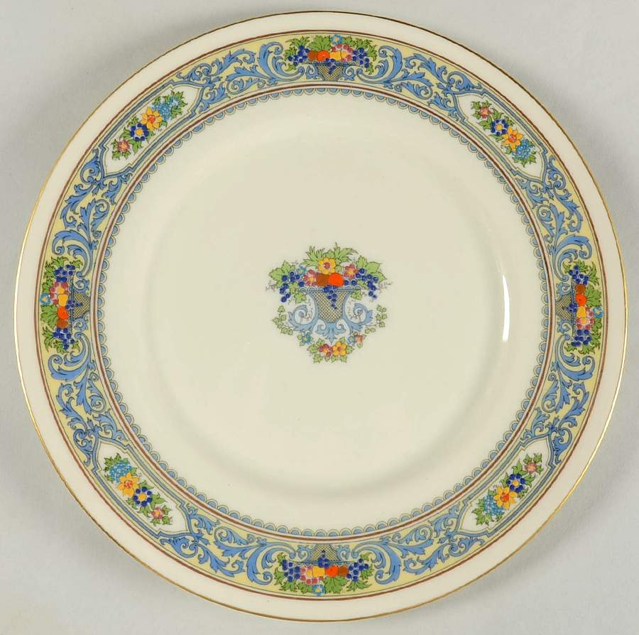 The Autumn (Black Or Green Stamp) Service Plate (Charger) by Lenox-1