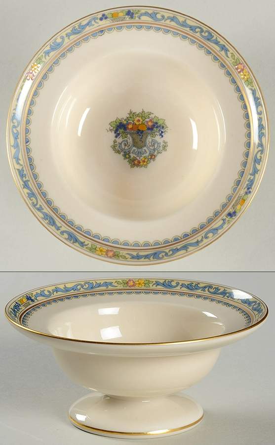 The Autumn (Black Or Green Stamp) Small Baked Apple Dish by Lenox-1