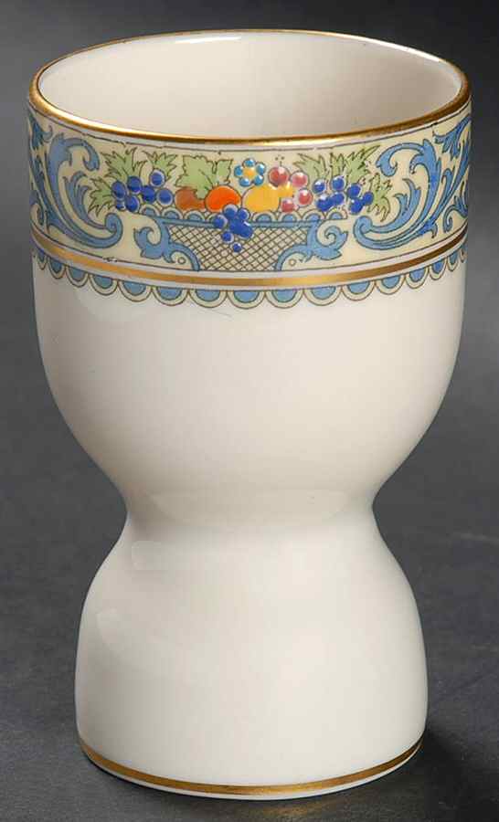 The Autumn (Black Or Green Stamp) Double Egg Cup by Lenox-1