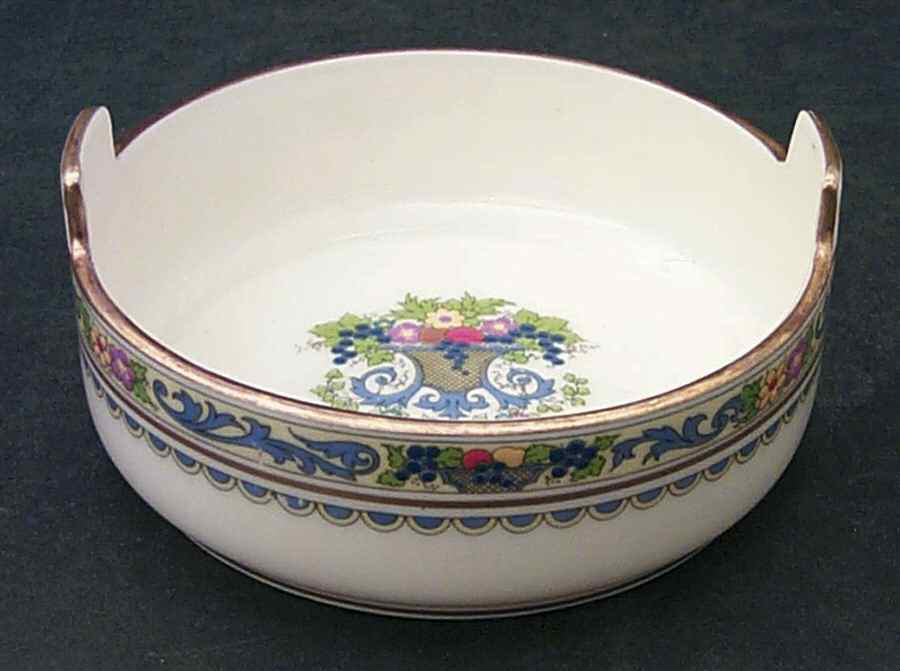 The Autumn (Black Or Green Stamp) Butter Tub by Lenox-1
