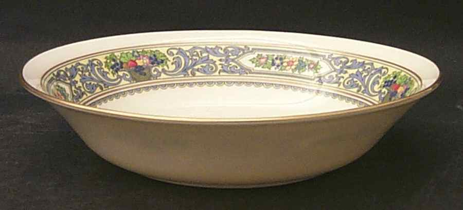 The Autumn (Black Or Green Stamp) Coupe Soup Bowl by Lenox-1