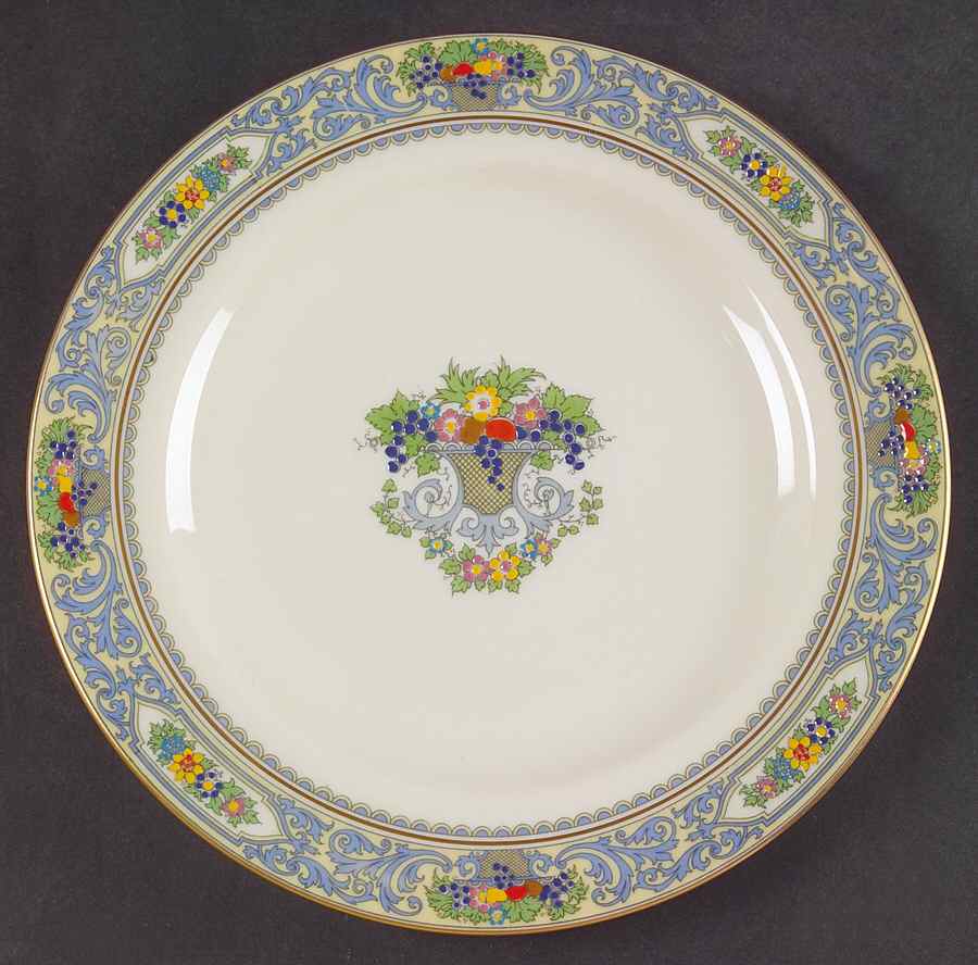 The Autumn (Black Or Green Stamp) Salad Plate by Lenox-1