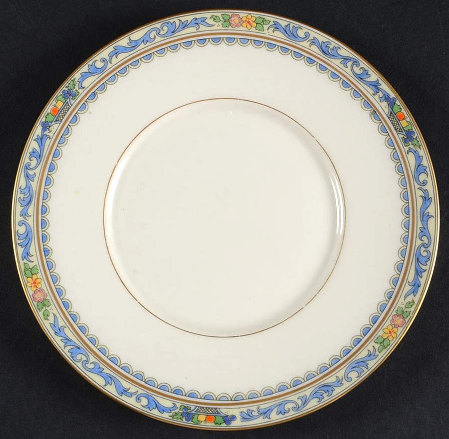 The Autumn (Black Or Green Stamp) Underplate for Mayonnaise Bowl by Lenox-1