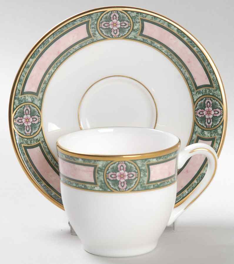 Avanti Flat Demitasse Cup & Saucer Set by Lenox-1