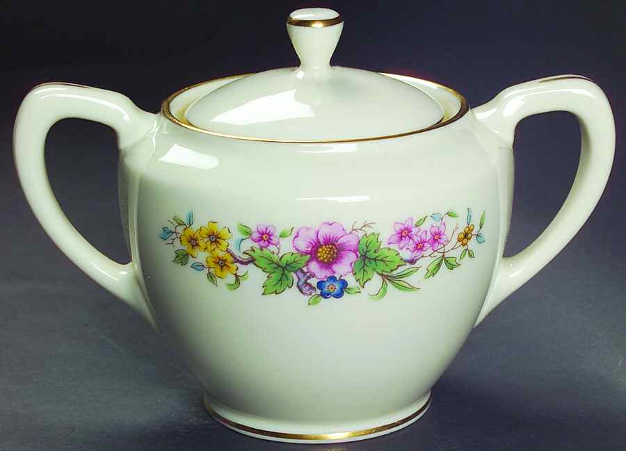 Avon Shape 1962 Sugar Bowl & Lid by Lenox-1