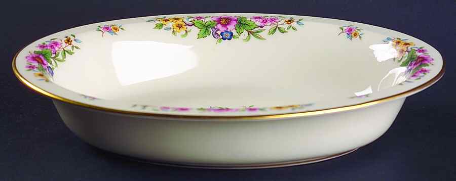 Avon 10" Oval Vegetable Bowl by Lenox-1