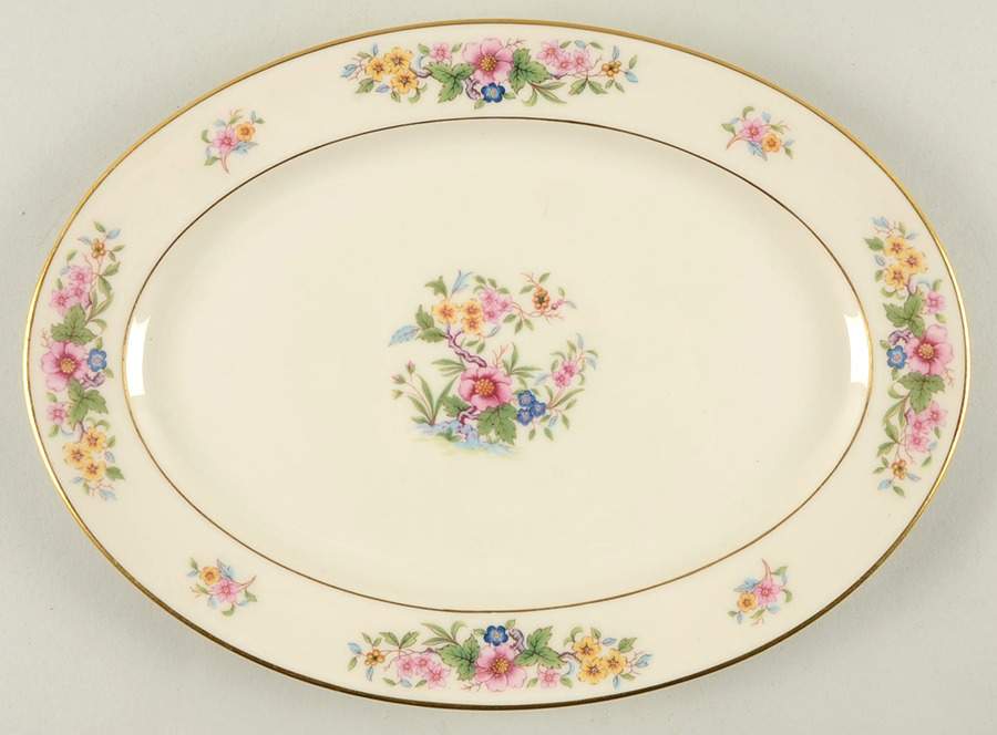 Avon 11" Oval Serving Platter by Lenox-1