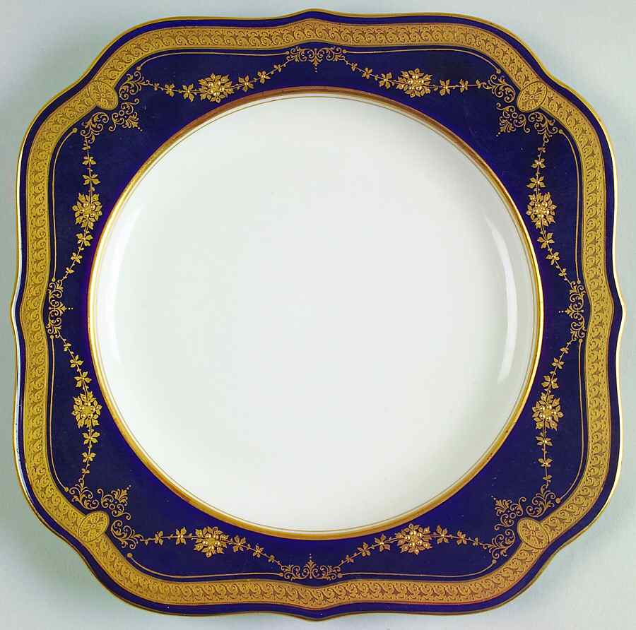 B10 Cobalt Square Salad Plate by Lenox-1