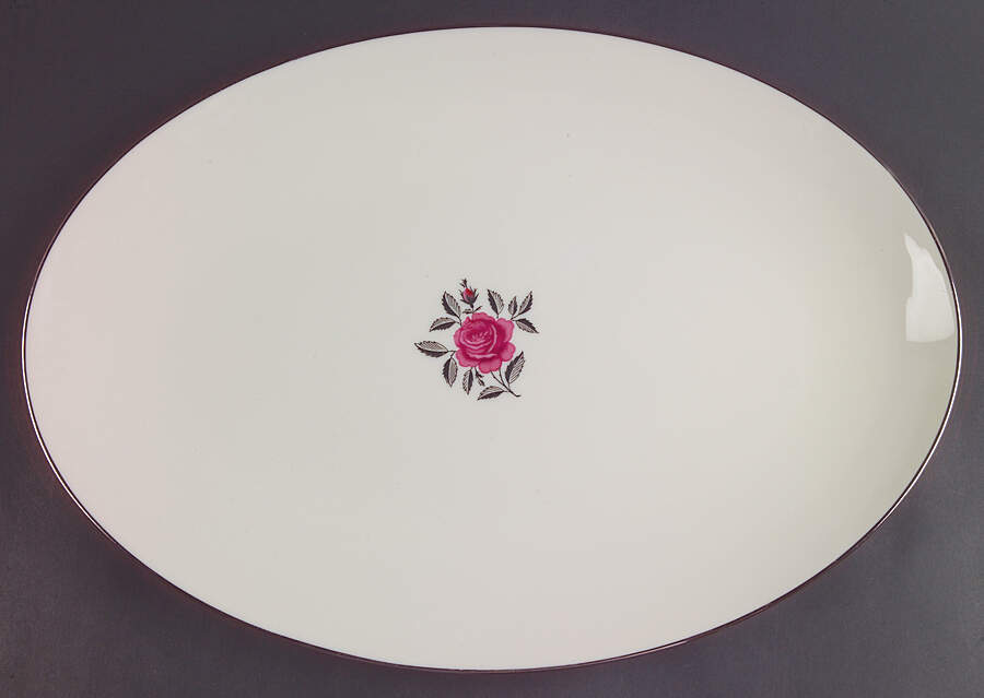 Ballad 16" Oval Serving Platter by Lenox-1