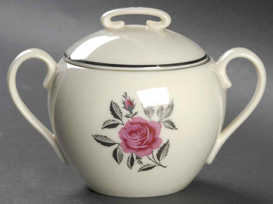 Ballad Sugar Bowl & Lid by Lenox-1