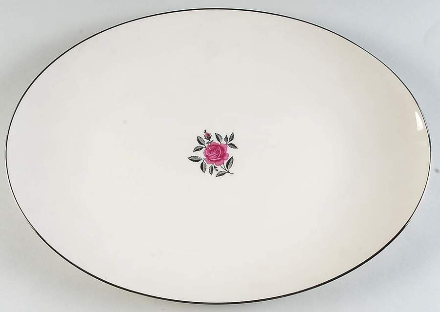 Ballad 17" Oval Serving Platter by Lenox-1
