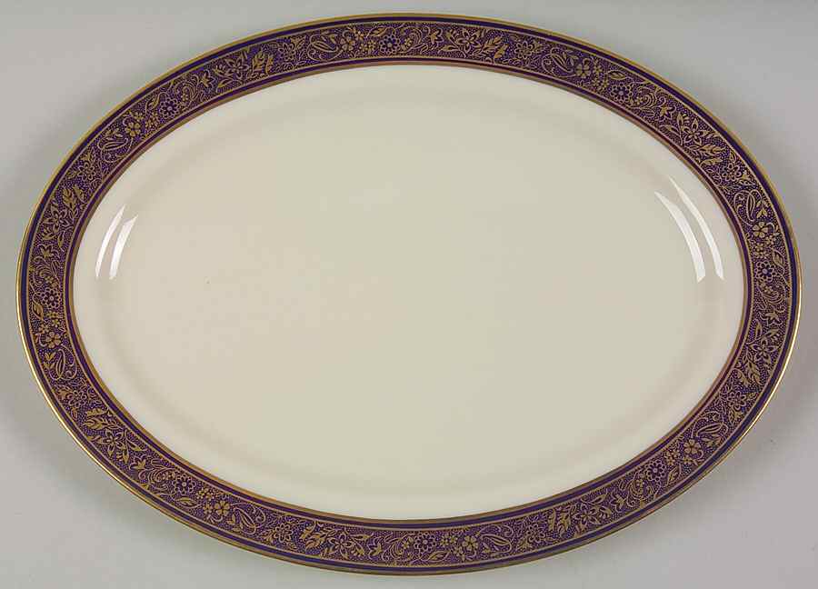 Barclay 13" Oval Serving Platter by Lenox-1