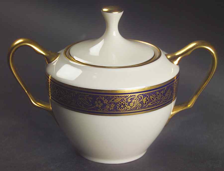 Barclay Sugar Bowl & Lid by Lenox-1