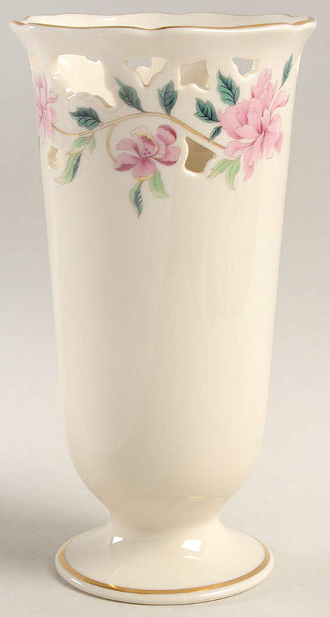 Barrington 8" Pierced Vase by Lenox-1