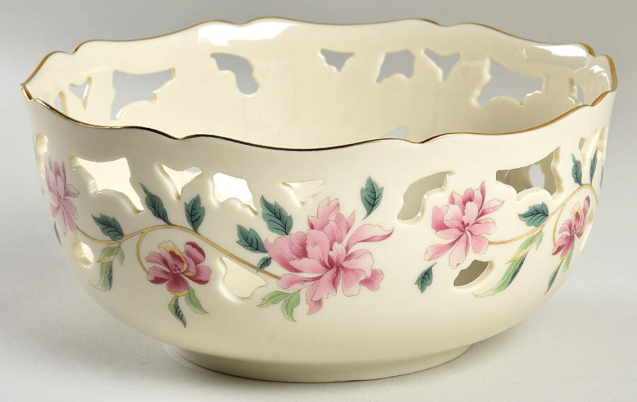 Barrington 8" Pierced Round Bowl by Lenox-1