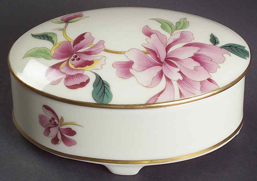 Barrington Oval Box & Lid by Lenox-1