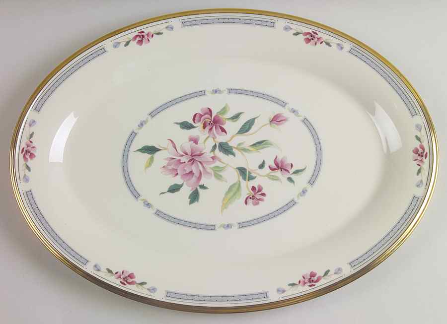 Barrington 16" Oval Serving Platter by Lenox-1