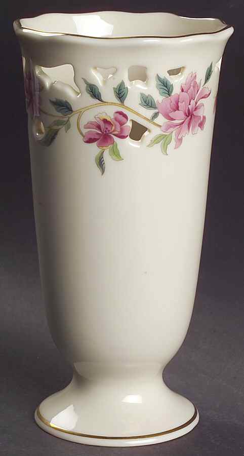 Barrington 7" Pierced Vase by Lenox-1