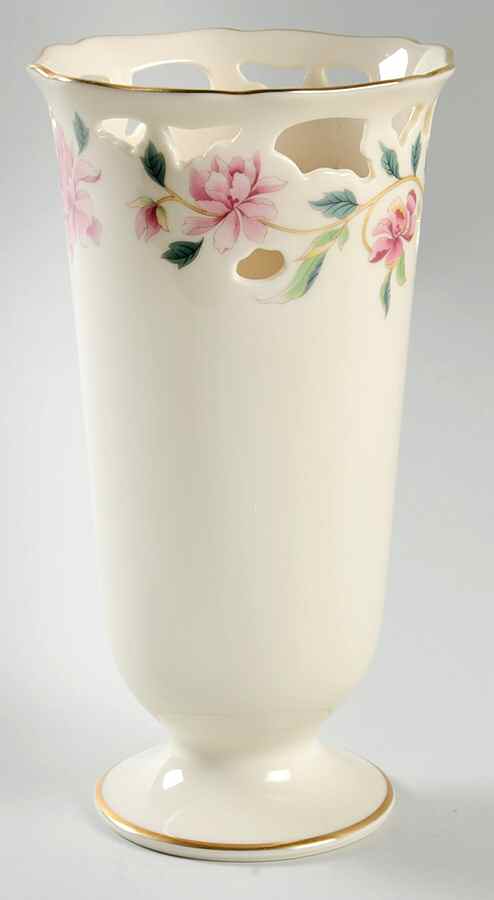 Barrington 8" Pierced Vase by Lenox-1