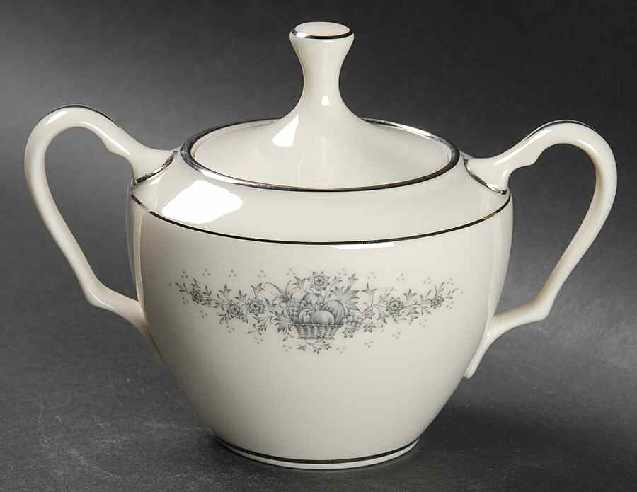 Beacon Hill (Older) Sugar Bowl & Lid by Lenox-1
