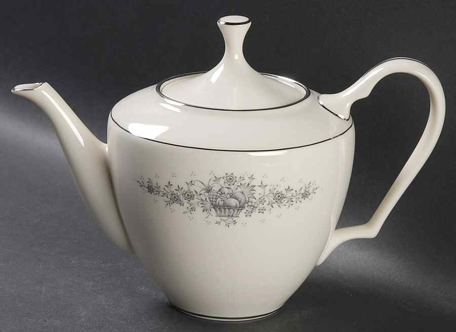 Beacon Hill (Older) Teapot & Lid by Lenox-1