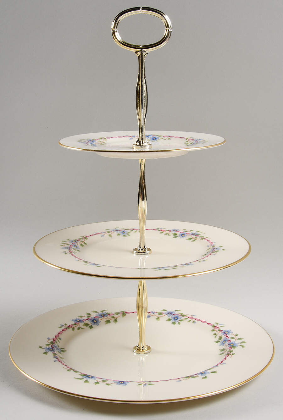 Belvidere 13 7/8"-14 1/4" 3-Tiered Serving Tray(DP,SP,BB) HC by Lenox-1