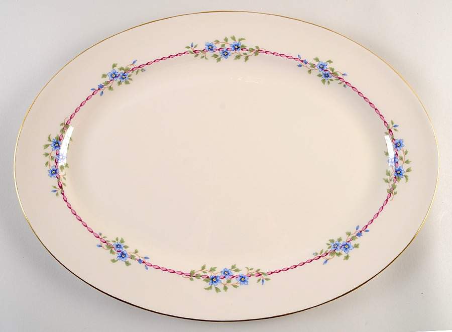 Belvidere 18" Oval Serving Platter by Lenox-1