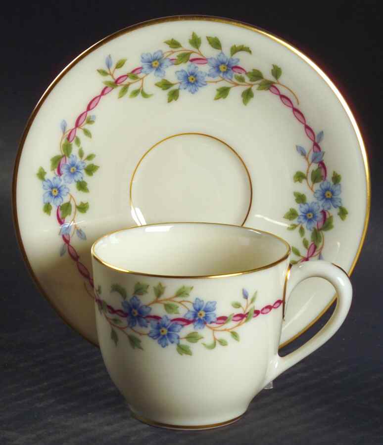 Belvidere Flat Demitasse Cup & Saucer Set by Lenox-1