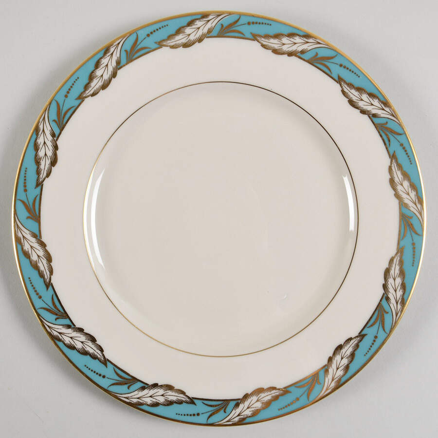 Bellevue Sea Green Dinner Plate by Lenox-1