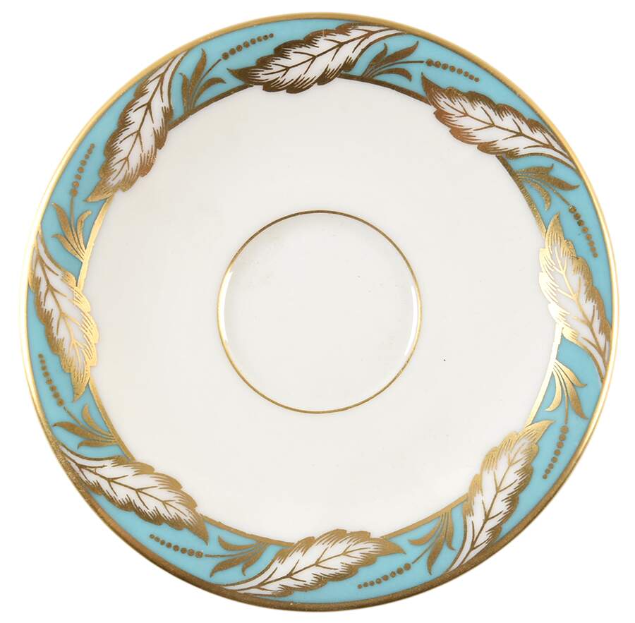 Bellevue Sea Green Saucer for Demitasse Cup by Lenox-1