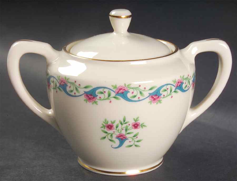 Bellefonte Sugar Bowl & Lid by Lenox-1
