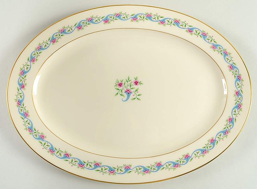 Bellefonte 13" Oval Serving Platter by Lenox-1